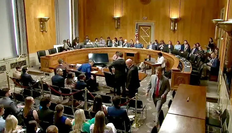 All Senate Democrats skip Homeland Security Committee fraud hearing