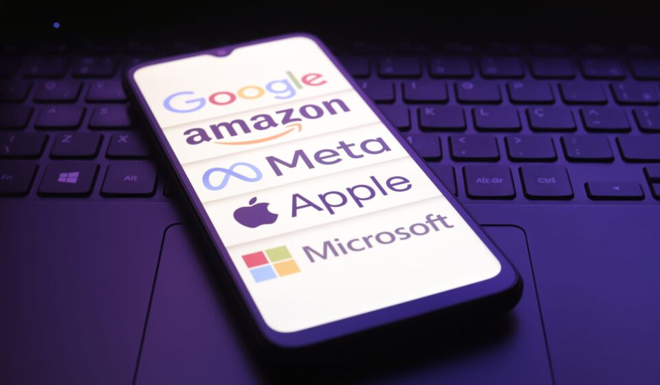 Apple drops 7%, Amazon surges 12% after earnings
