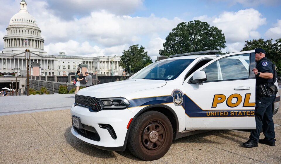 Armed man arrested at U.S. Capitol security barricade with firearm