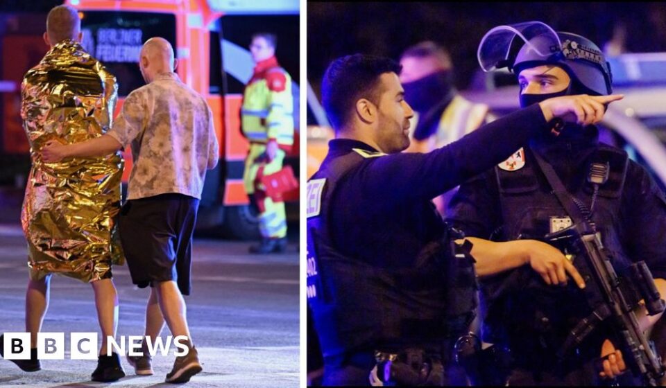At the scene of Berlin Pride attack as manhunt continues