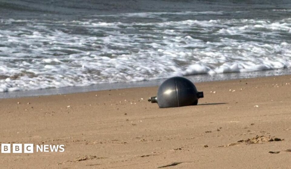 Australia probes mystery space balls that washed up on beach