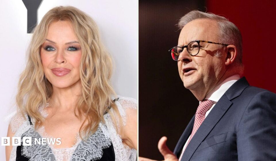 Australian PM apologises for 'inappropriate' comments about Kylie Minogue
