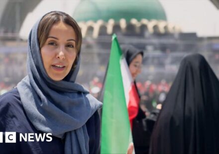 BBC in Tehran as mourners gather for supreme leader's funeral