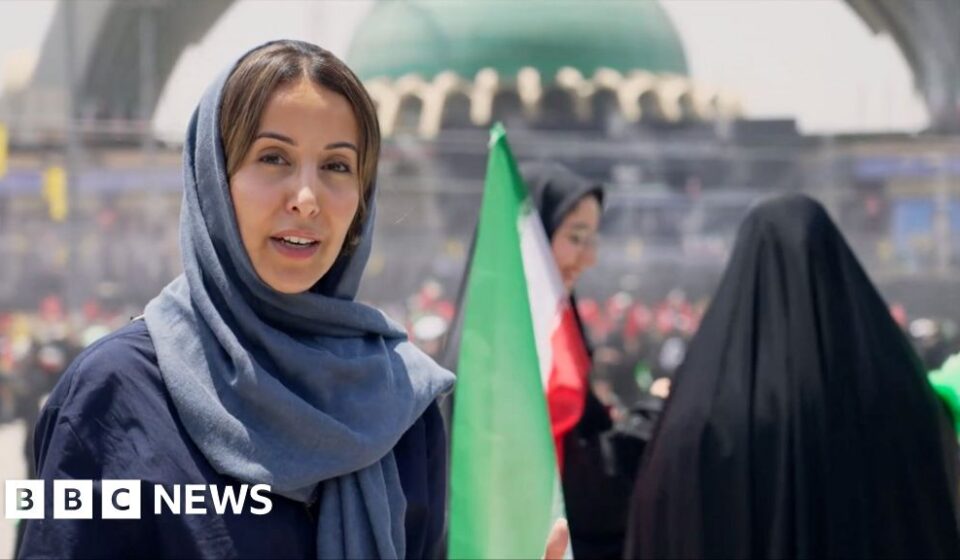 BBC in Tehran as mourners gather for supreme leader's funeral