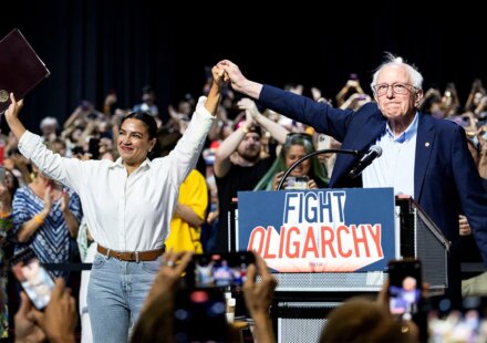 Bernie Sanders and Ocasio-Cortez back El-Sayed in Michigan primary