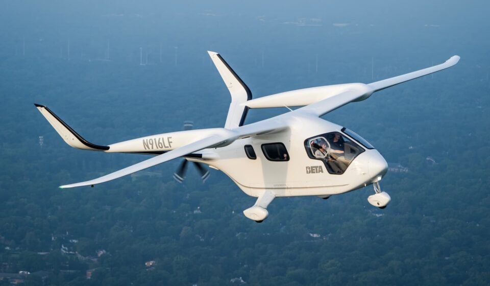 Beta wraps first test flight in big U.S. government bet on air taxis