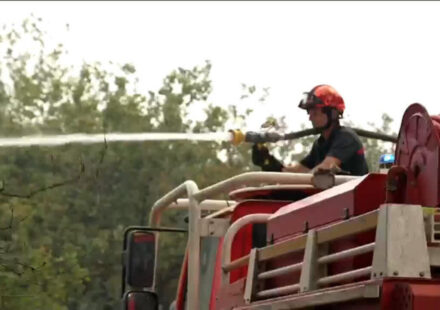 Blaze battle rages in France as wildfire stable but not contained