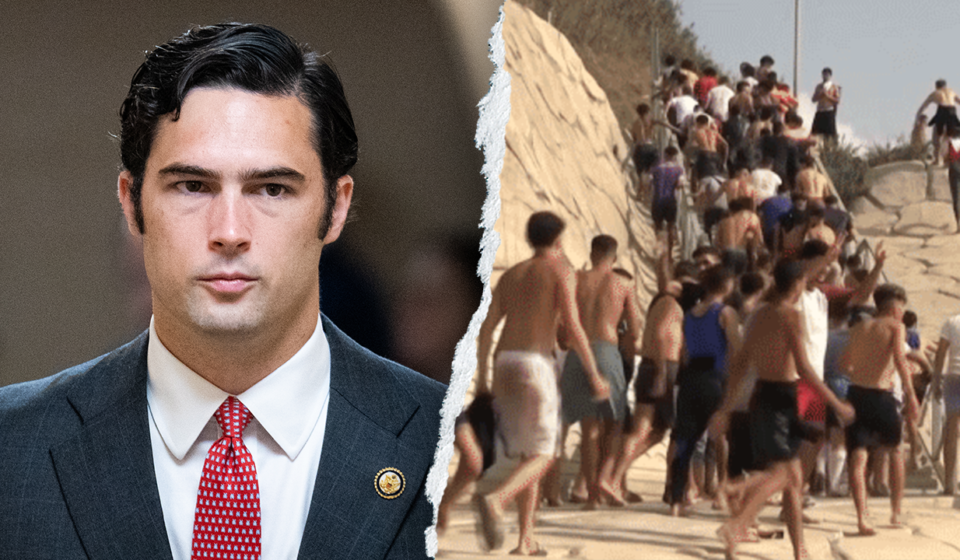 Brandon Gill rips socialist leader as 'hordes of military aged men' cross border