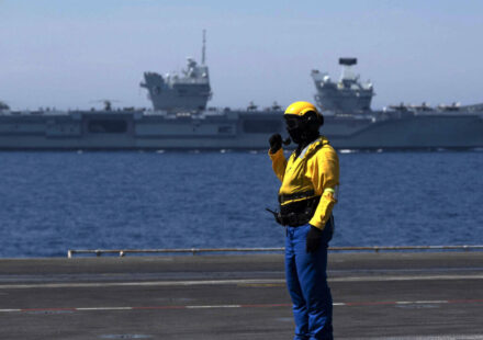 British MP accuses French patrol boat of firing 'warning shots' near him in Channel