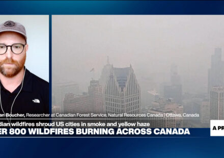 Canadian wildfire sends hazardous smoke spewing into US - A propos