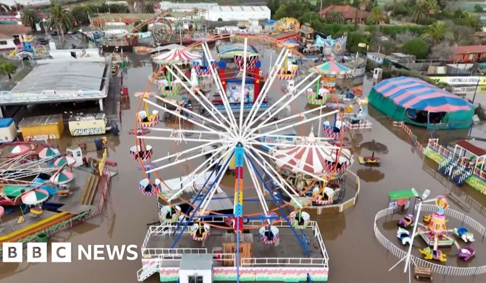 Chile floods: Towns evacuated following heavy rain in Coquimbo