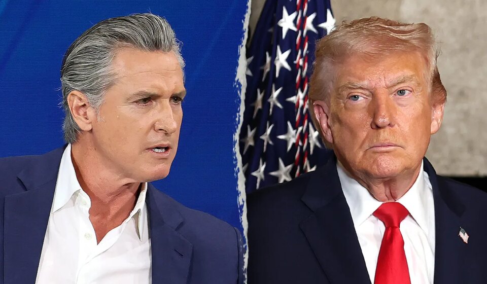 Conservatives flip script on Newsom after he demanded 25th Amendment for Trump: 'Propped up a vegetable'