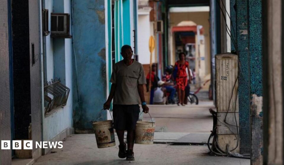 Cubans protest after third nationwide power cut this year