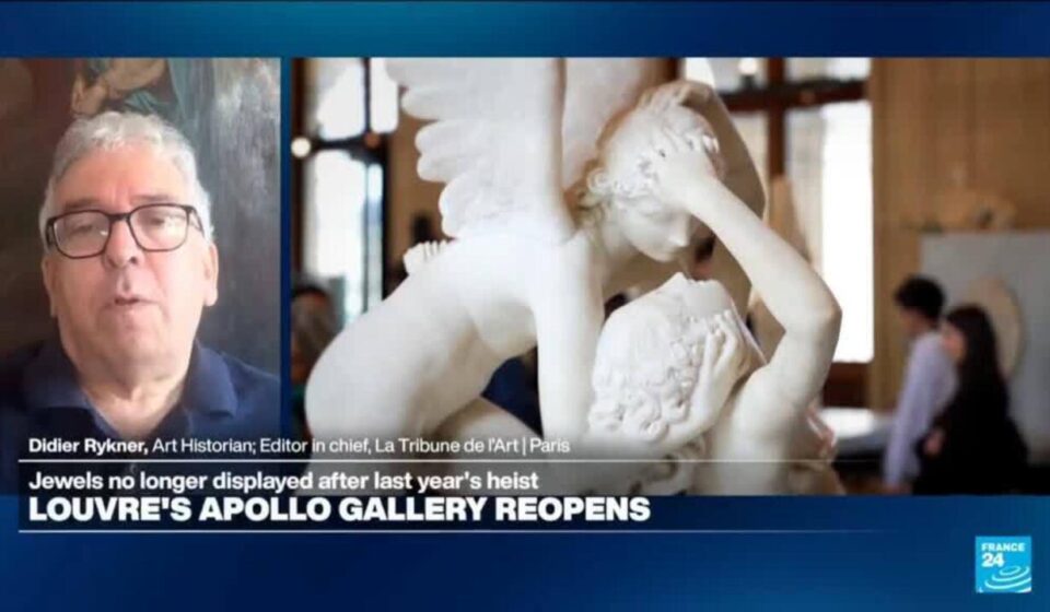 D. Rykner says the Louvre needs to be 'refurbished', Macron's big project is 'useless and expensive'