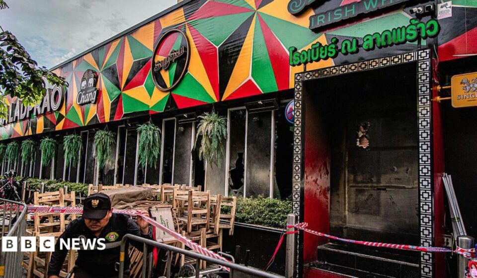 Death toll from Bangkok bar fire rises to 30 as police probe safety lapses