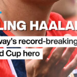 Erling #Haaland: Norway's record-breaking #WorldCup hero