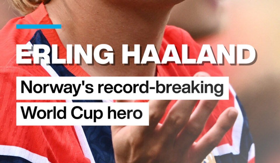 Erling #Haaland: Norway's record-breaking #WorldCup hero