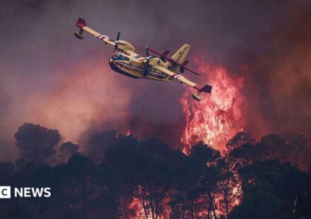 European wildfires in maps - and how they're being tackled