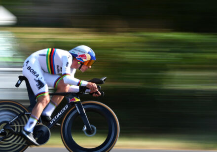 Evenepoel beats Pogacar by seconds in stage 16 of Tour de France