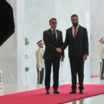 Explosions rock Damascus on second day of Macron's visit to Syria
