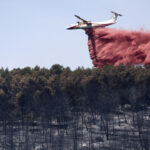 Fast-moving wildfire forces hundreds of evacuations in southern France