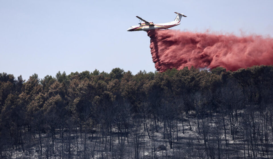 Fast-moving wildfire forces hundreds of evacuations in southern France