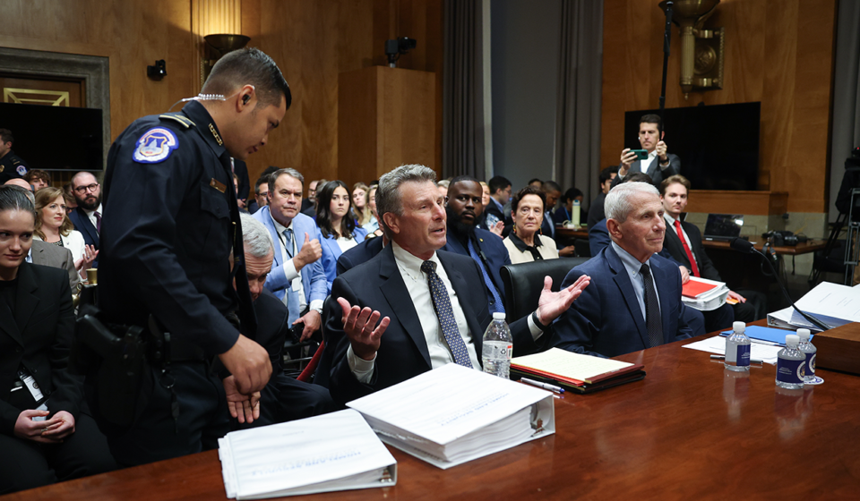 Fauci invokes Fifth Amendment at Senate Homeland Security hearing