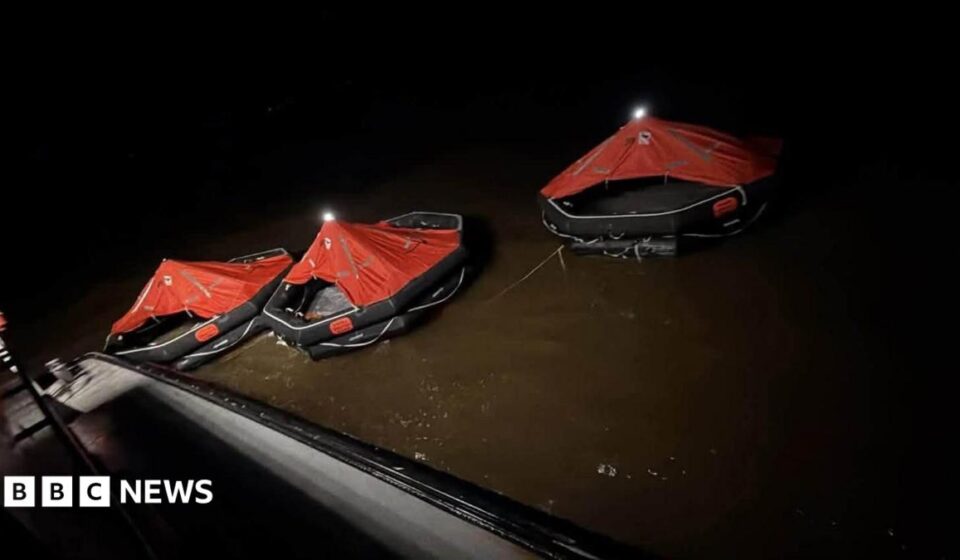 Ferry carrying 116 passengers sinks off Guyana coast, authorities say