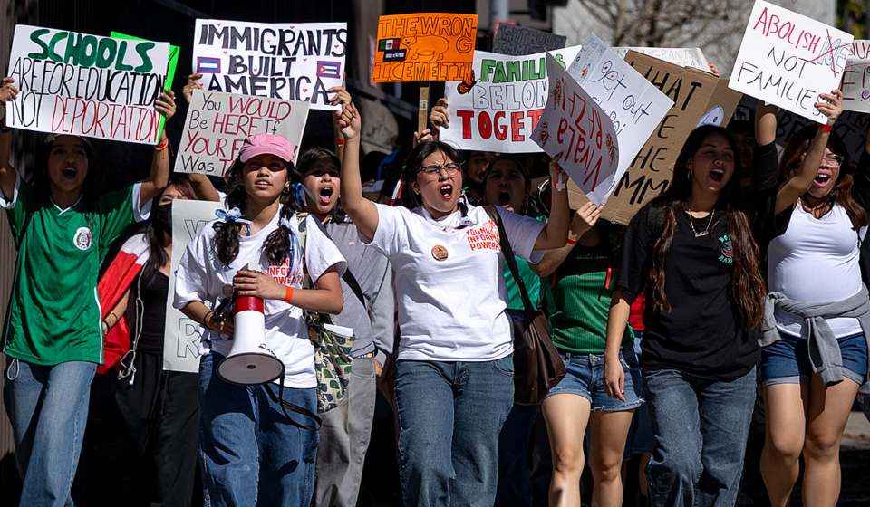 Flagstaff Unified staff allegedly broke school policy in ICE walkout