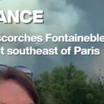 France: Fire scorches Fontainebleau forest southeast of Paris