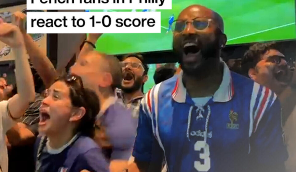 France-Paraguay : French fans in Philly react to 1-0 score