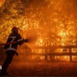 France and Spain fires: Macron calls crisis meeting as wildfires threaten Bordeaux
