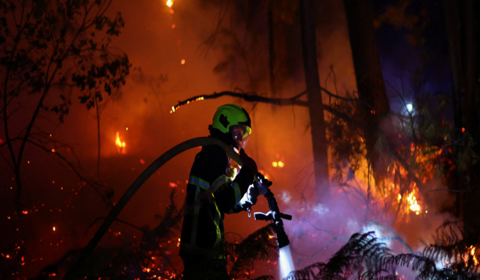 France battles fire 'whirlwinds' as another 55,000 evacuated
