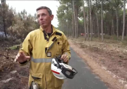 France wildfires: Risk remains 'extremely high' despite slight weather improvement