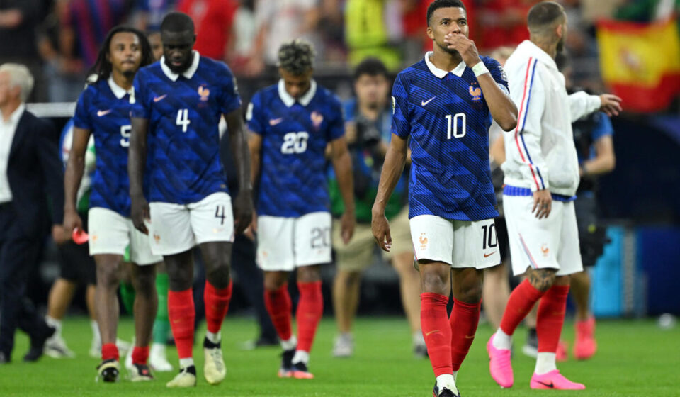France's World Cup dream extinguished in chastening semi-final loss to Spain