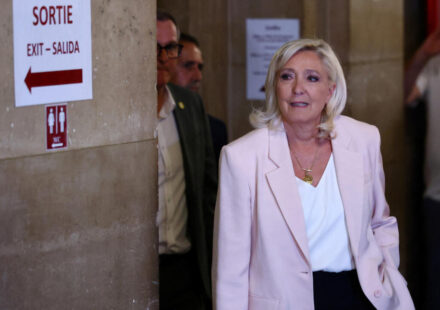 French court clears way for far-right leader Le Pen to run in 2027, with ankle bracelet