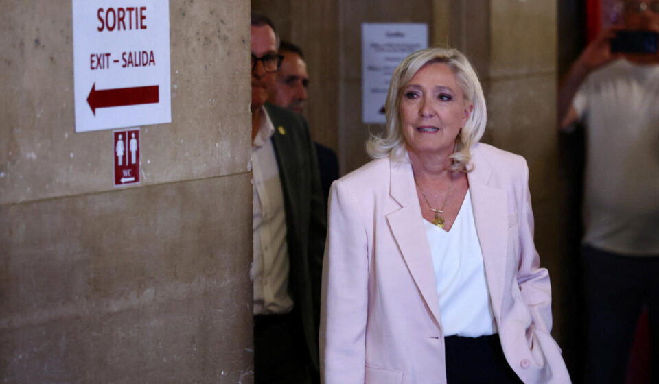 French court clears way for far-right leader Le Pen to run in 2027, with ankle bracelet