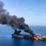 Golfo Pérsico: Irán dice que dos petroleros explotaron en Ormuz el domingo