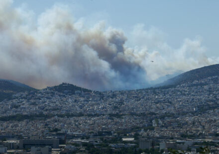 Greece orders partial evacuation of Athens suburb as wildfire burns