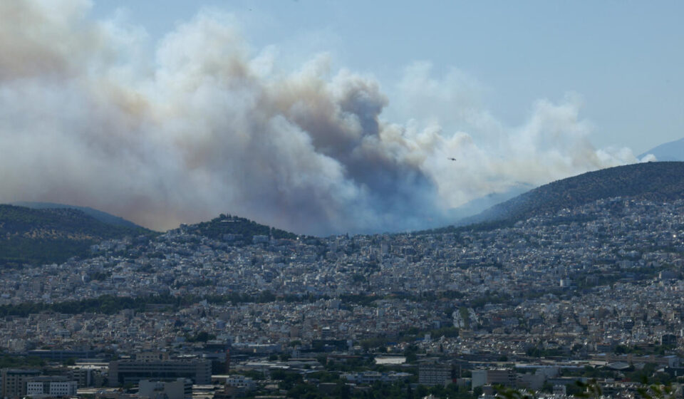 Greece orders partial evacuation of Athens suburb as wildfire burns