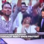 India's 'cockroach' party says ending protest after minister resigns