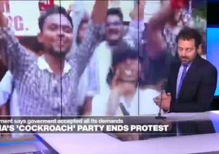 India's 'cockroach' party says ending protest after minister resigns