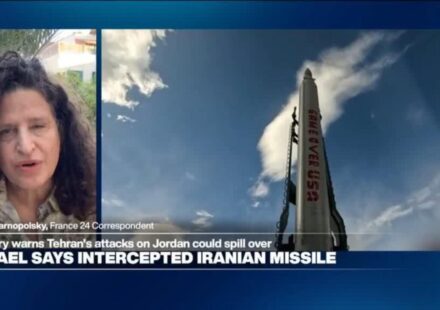 Israel says Iran missile towards Jordan's Aqaba intercepted