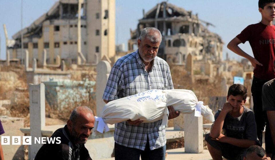 Israeli strikes in Gaza kill 12, including family of six, medics say