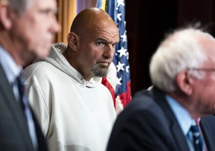 John Fetterman says anti-Israel shift could push him from Democrats