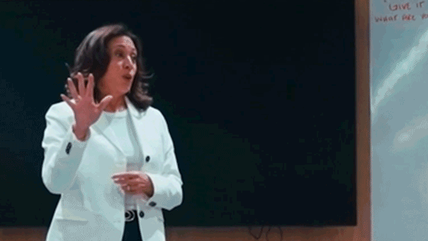 Kamala Harris mocked for WNBA speech over Kash Patel double standard