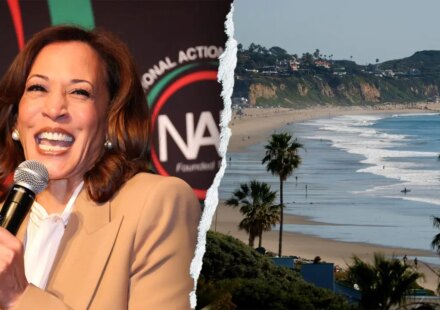 Kamala Harris settles in Point Dume, a nearly all-White community