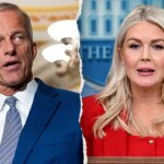 Karoline Leavitt says Trump's patience with Thune is wearing thin
