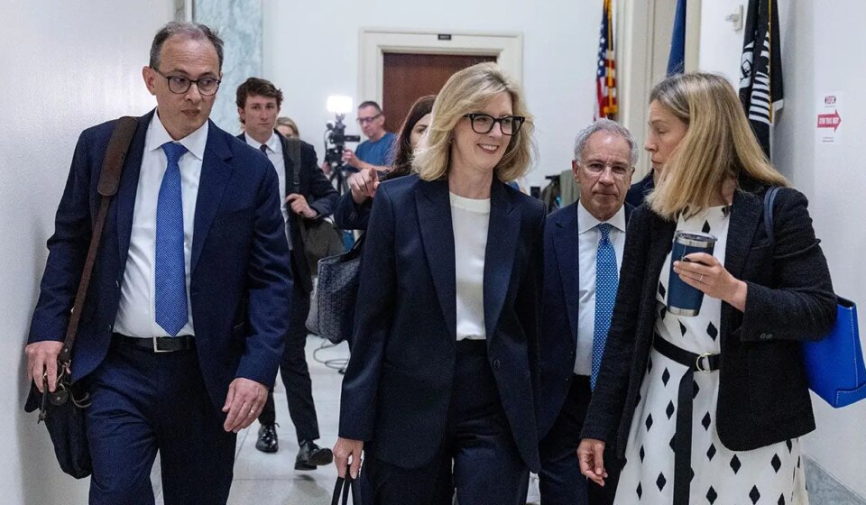 Kathryn Ruemmler grilled over Epstein ties at House Oversight hearing