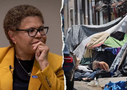 LA homelessness rises 3.4% while Karen Bass faces growing criticism